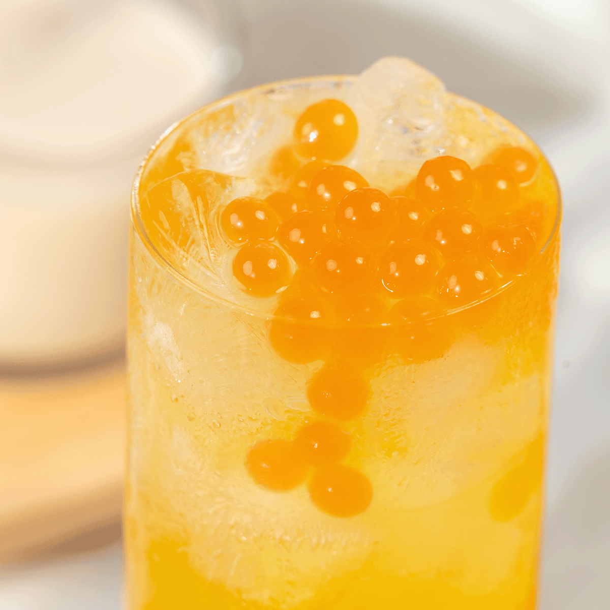 Tea Zone Passion Fruit POPPING PEARLS (2 lb each) — 12 Jars — product photo 2