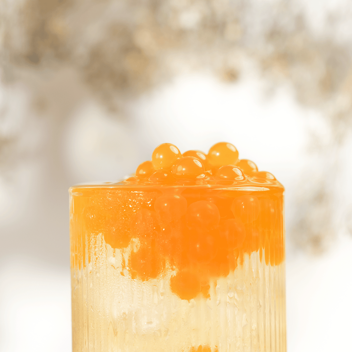 Tea Zone Peach POPPING PEARLS (2 lb each) — 12 Jars — product photo 3