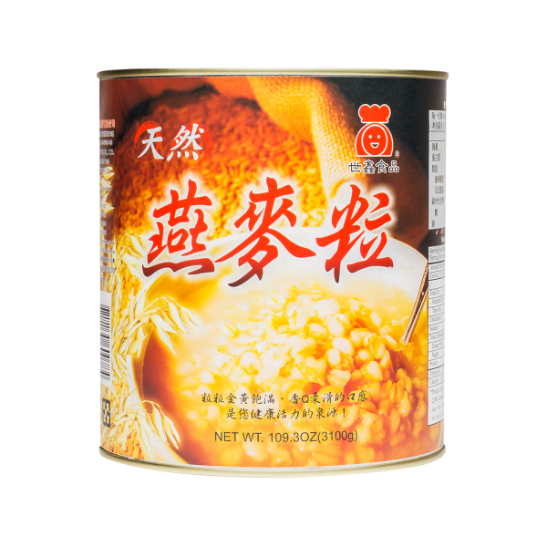 Tea Zone Premium Natural Oats — Can (6.83 lb) — product photo 5