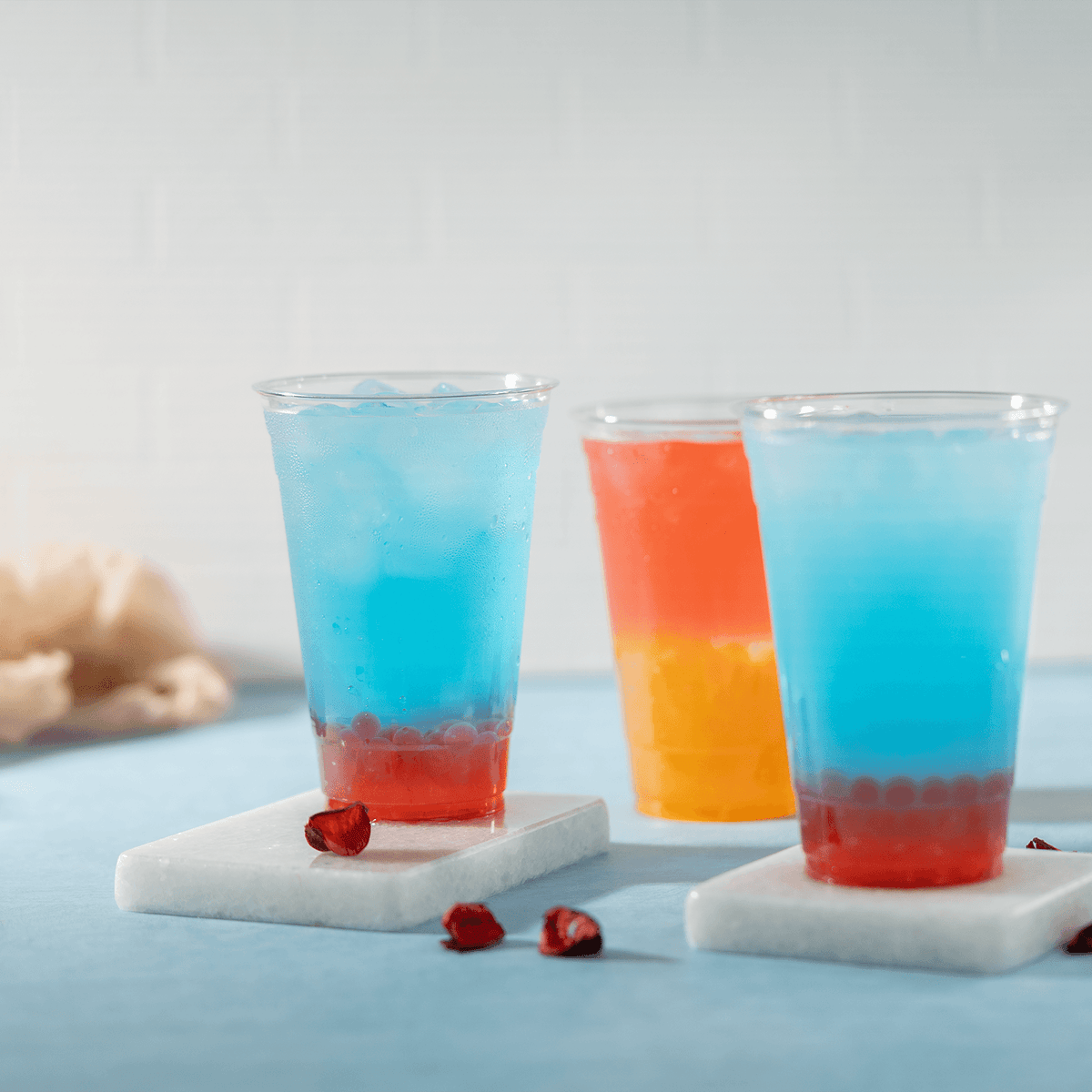 Tea Zone Raspberry POPPING PEARLS — Jar (7 lbs) — product photo 3