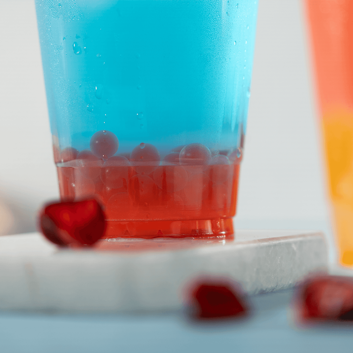 Tea Zone Raspberry POPPING PEARLS — Jar (7 lbs) — product photo 4