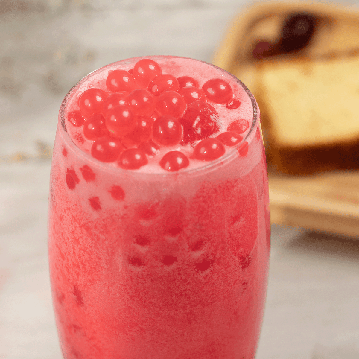 Tea Zone Raspberry POPPING PEARLS — Jar (7 lbs) — product photo 6
