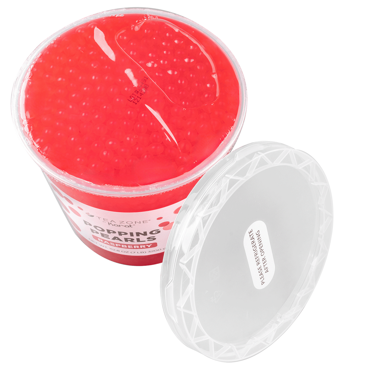 Tea Zone Raspberry POPPING PEARLS — Jar (7 lbs) — product photo 9