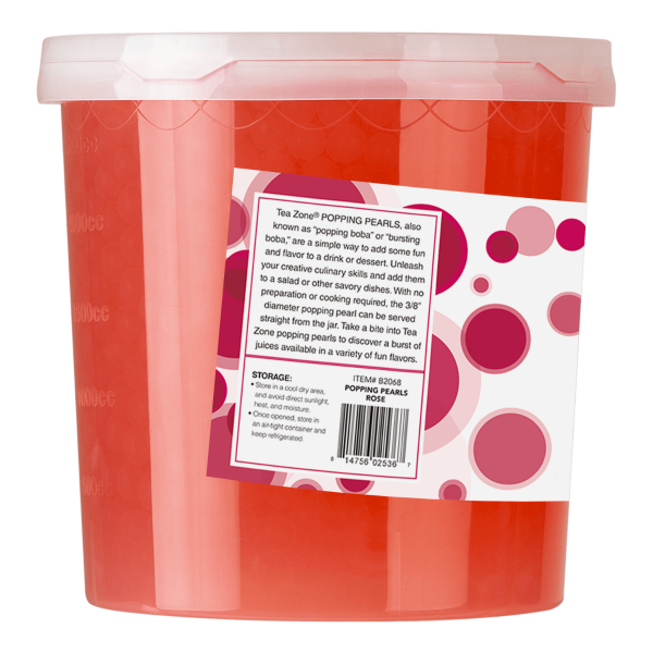 Tea Zone Rose POPPING PEARLS — Jar (7 lb) — product photo 3