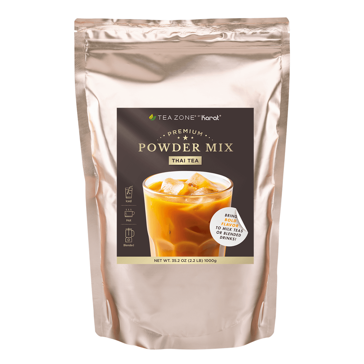 Tea Zone Thai Tea Powder — Bag (2.2 lbs)