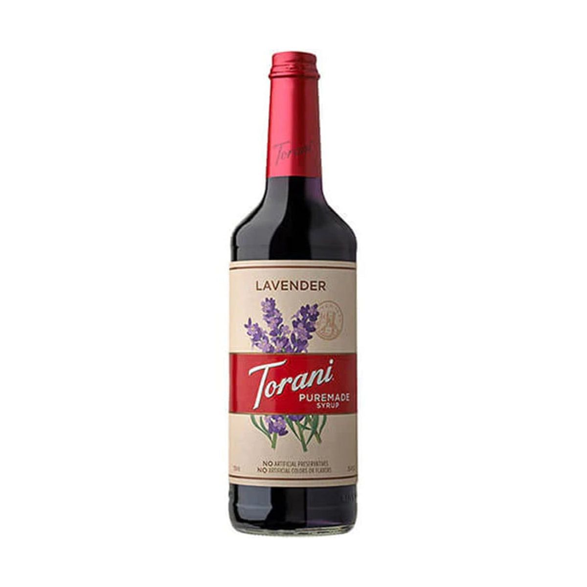 Torani Puremade Lavender Syrup — Bottle (750 mL)