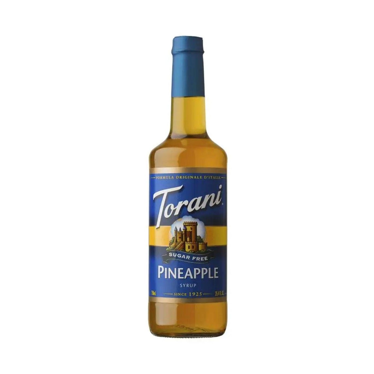 Torani Sugar Free Pineapple Syrup — Bottle (750mL)