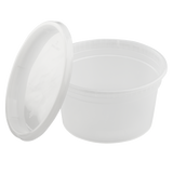 12oz Injection Molded Deli Containers with Lids - 12 oz Soup Containers - 240 ct-Karat