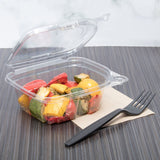 12oz Hinged Deli Containers Tamper Resistant - Medium Hinged Deli Box - 200 count-To-Go Packaging-Karat-Restaurant Supply Drop
