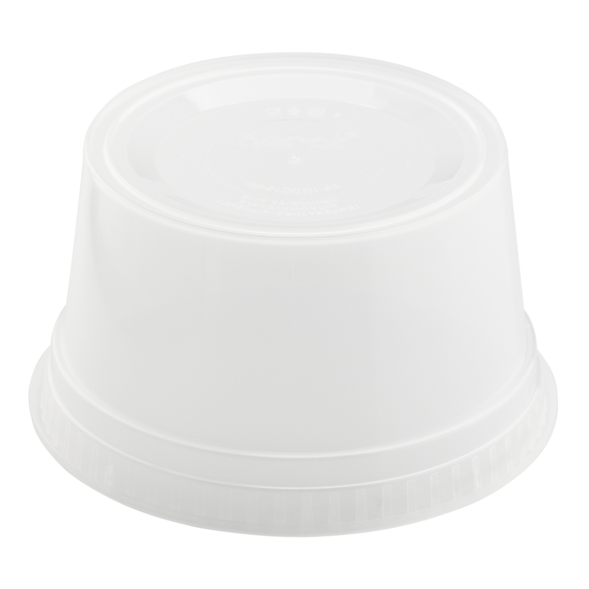 12oz Injection Molded Deli Containers with Lids - 12 oz Soup Containers - 240 ct-To-Go Packaging-Karat-Restaurant Supply Drop