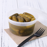 12oz Injection Molded Deli Containers with Lids - 12 oz Soup Containers - 240 ct-To-Go Packaging-Karat-Restaurant Supply Drop