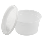 12oz Injection Molded Deli Containers with Lids - 12 oz Soup Containers - 240 ct-To-Go Packaging-Karat-Restaurant Supply Drop