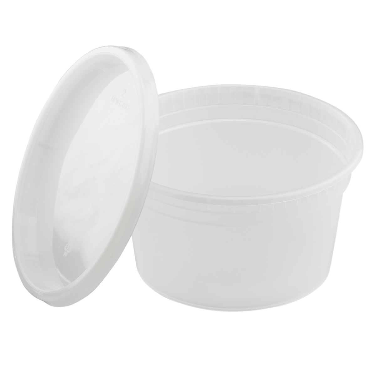 12oz Injection Molded Deli Containers with Lids - 12 oz Soup Containers - 240 ct-To-Go Packaging-Karat-Restaurant Supply Drop