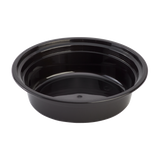 16oz Meal Prep Container - 16 oz Microwavable Round Food Containers & Lids - Black - 150 ct-To-Go Packaging-Karat-Restaurant Supply Drop