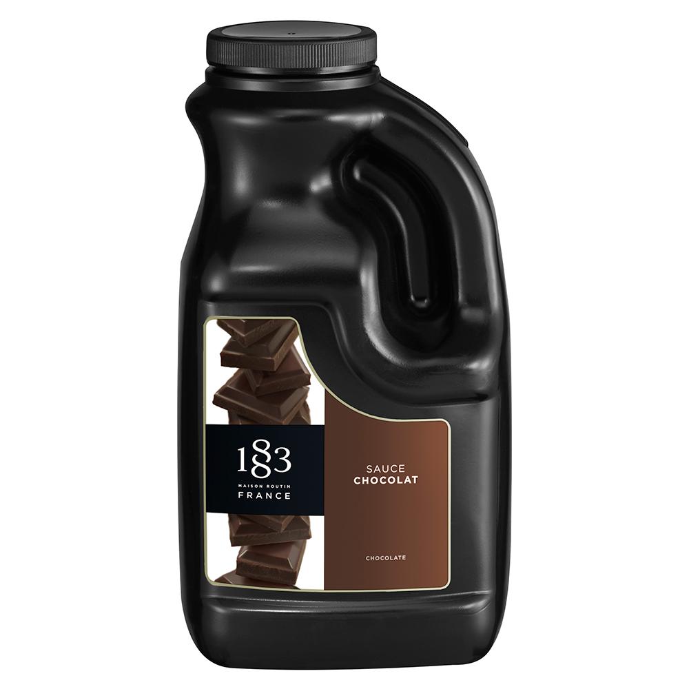 1883 Maison Routin Chocolate Sauce (64 fl oz)-Sauces-1883 Maison Routin-Restaurant Supply Drop