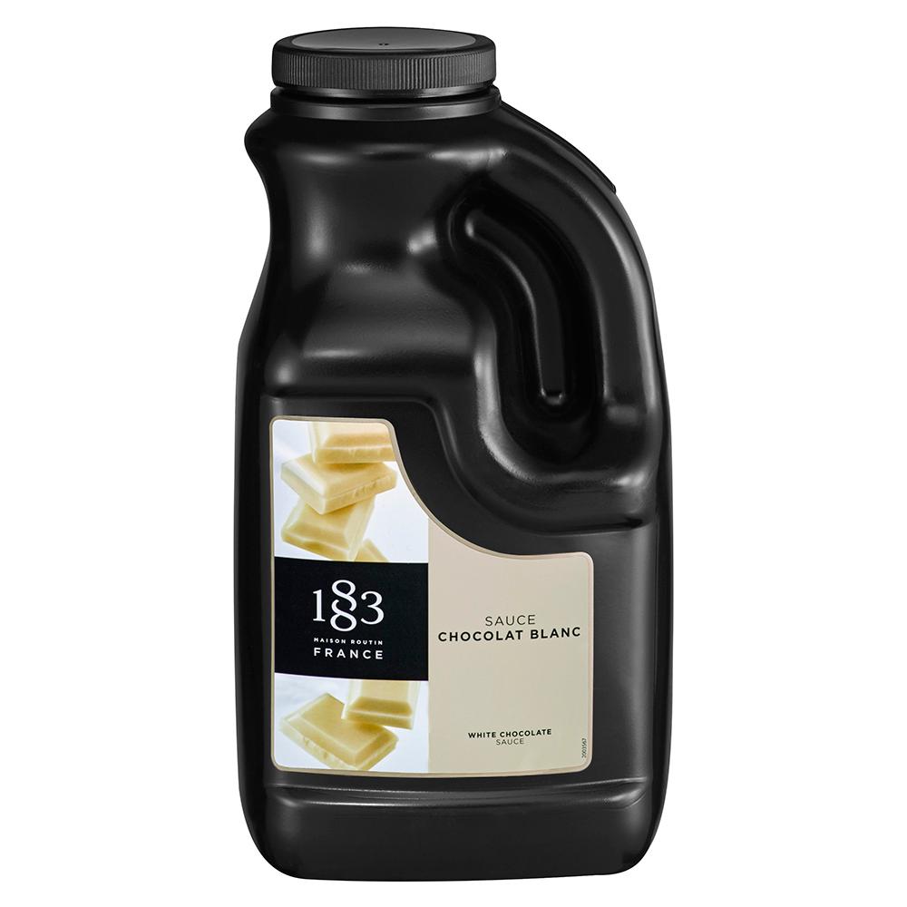 1883 Maison Routin White Chocolate Sauce (64 fl oz)-Sauces-1883 Maison Routin-Restaurant Supply Drop