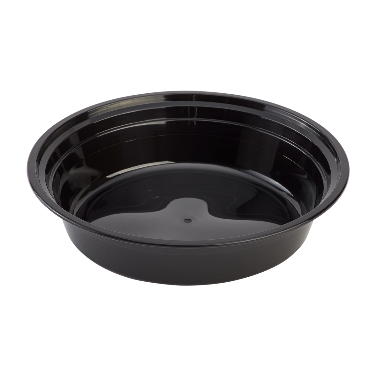 24oz Meal Prep Container - 24 oz Microwavable Round Food Containers & Lids - Black - 150 ct-To-Go Packaging-Karat-Restaurant Supply Drop