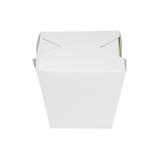 Medium Oyster Pails - 26oz Chinese Takeout Boxes- White - 450 Count-Karat