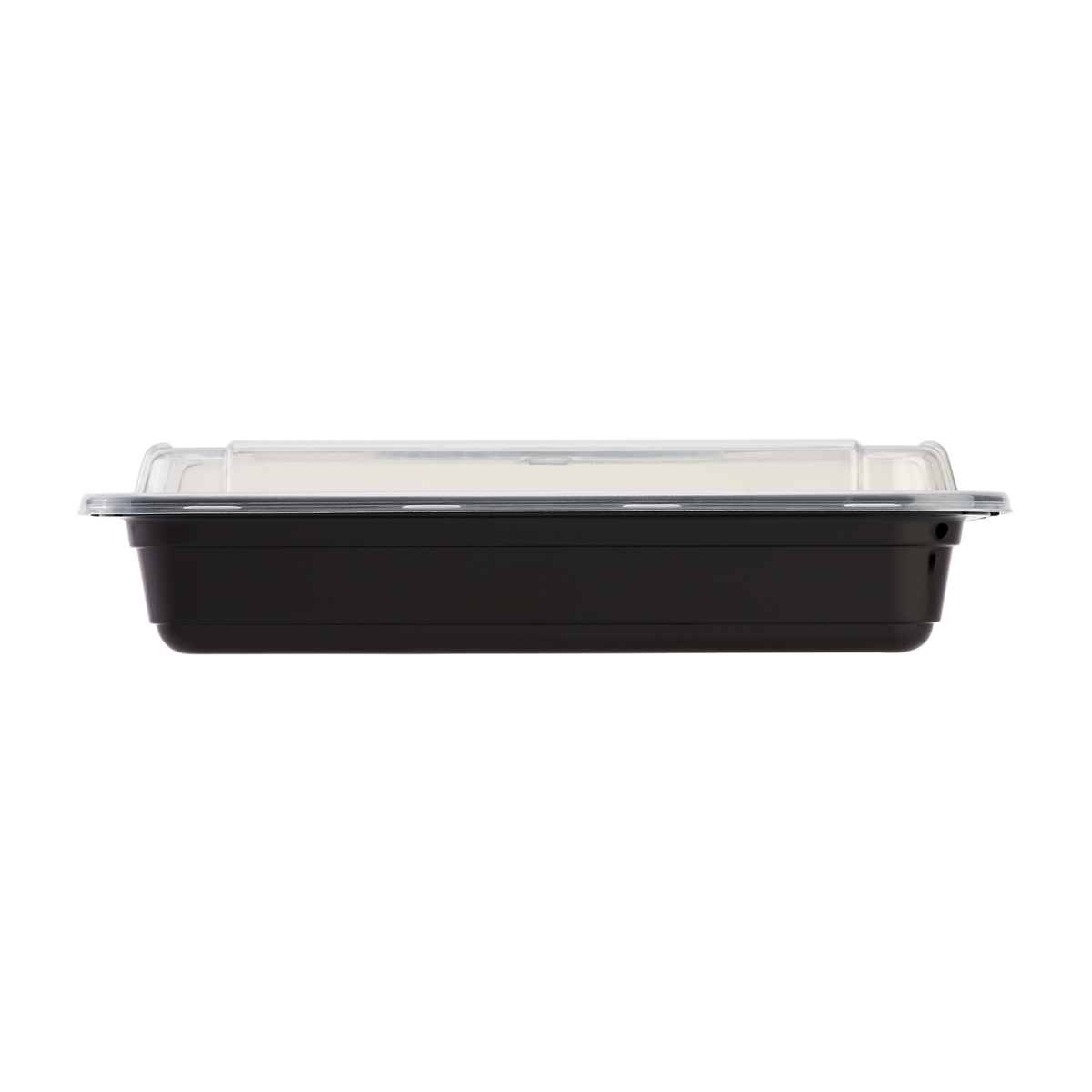 28oz Meal Prep Container - Microwavable Rectangular Food Containers & Lids - Black - 150 ct-To-Go Packaging-Karat-Restaurant Supply Drop