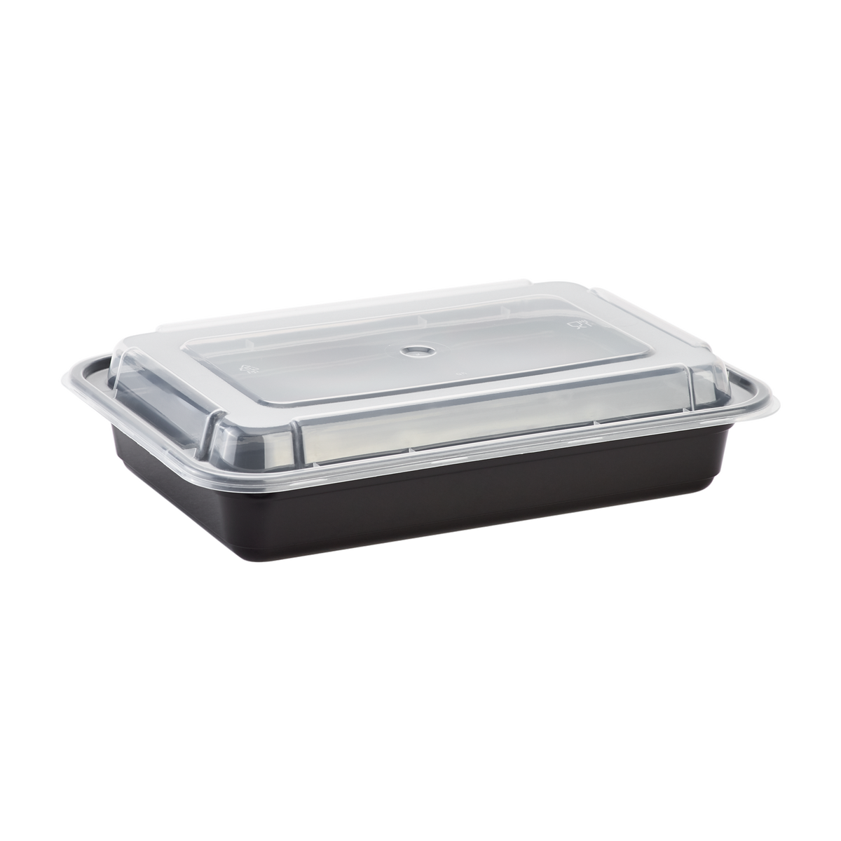 28oz Meal Prep Container - Microwavable Rectangular Food Containers & Lids - Black - 150 ct-To-Go Packaging-Karat-Restaurant Supply Drop