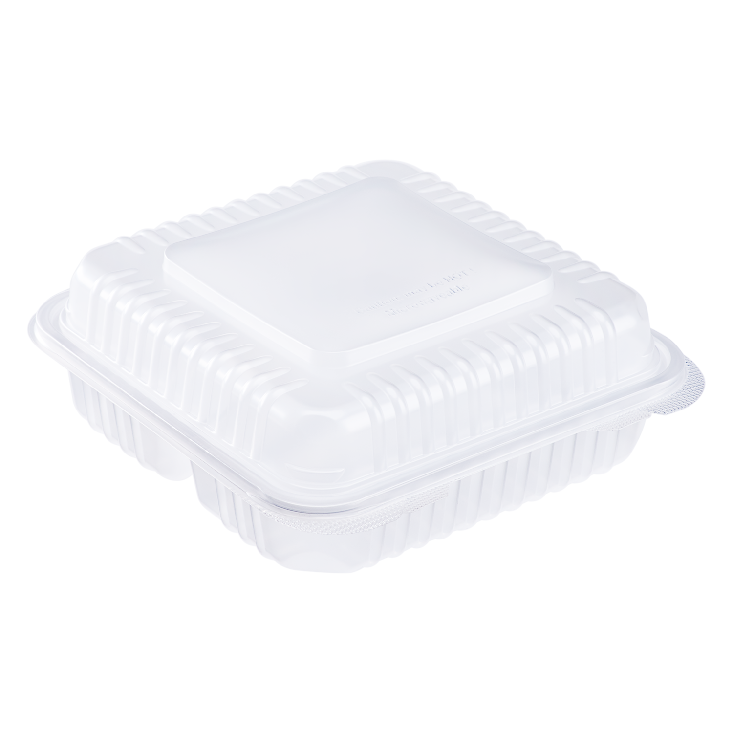 35pcs Clamshell Take Out Tray Plastic Hinged Food Containers Disposable  Takeout Box