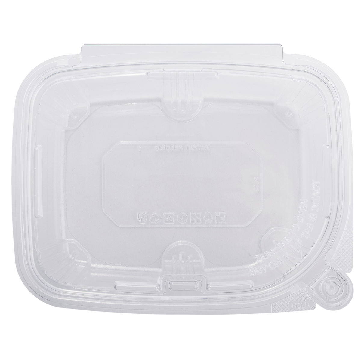 32oz Hinged Deli Containers Tamper Resistant- Extra Large Hinged Deli Boxes - 200 count-To-Go Packaging-Karat-Restaurant Supply Drop