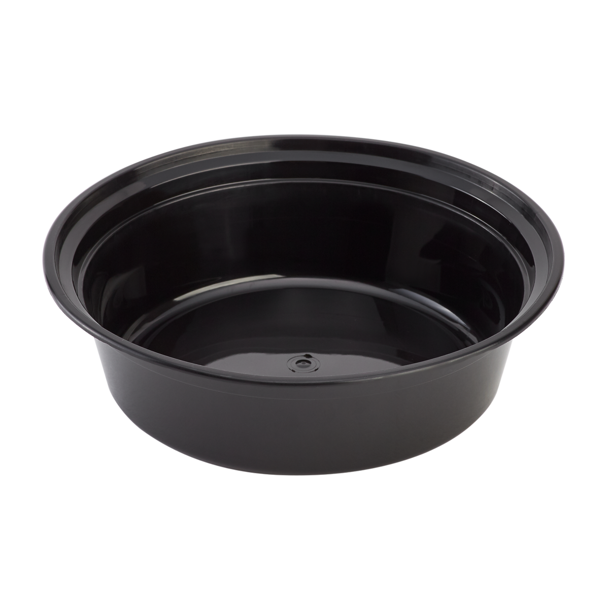 32oz Large Meal Prep Containers - - 32 oz Microwavable Round Food Containers & Lids - Black - 150 ct-To-Go Packaging-Karat-Restaurant Supply Drop