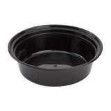 32oz Large Meal Prep Containers - - 32 oz Microwavable Round Food Containers & Lids - Black - 150 ct-To-Go Packaging-Karat-Restaurant Supply Drop