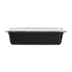 38oz Meal Prep Containers ~ Microwavable Rectangular Food Containers & Lids - Black - 150 ct-To-Go Packaging-Karat-Restaurant Supply Drop
