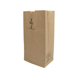 4 lb Paper Bag- Kraft - 500 ct-To-Go Packaging-Karat-Restaurant Supply Drop