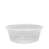 8oz PP Injection Molded Deli Containers & Lids - 240 ct-Karat