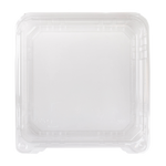 9''x9'' Hinged Takeout Boxes- Extra Large Clamshell Containers - Karat PET Plastic - 200 ct-To-Go Packaging-Karat-Restaurant Supply Drop