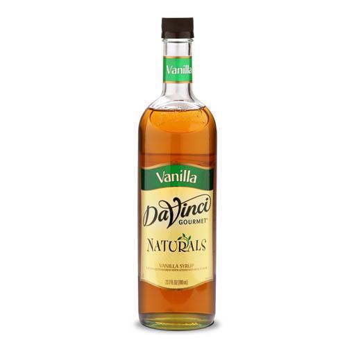 All Natural Vanilla DaVinci Syrup Bottle - 700mL-Syrups-DaVinci Gourmet-Restaurant Supply Drop