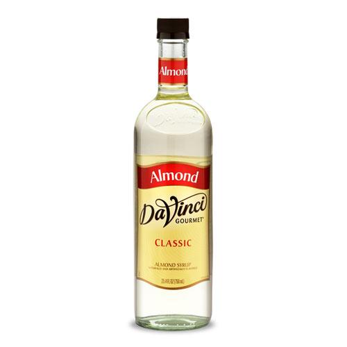 Almond - Orgeat - DaVinci Gourmet Syrup Bottle - 750mL-Syrups-DaVinci Gourmet-Restaurant Supply Drop