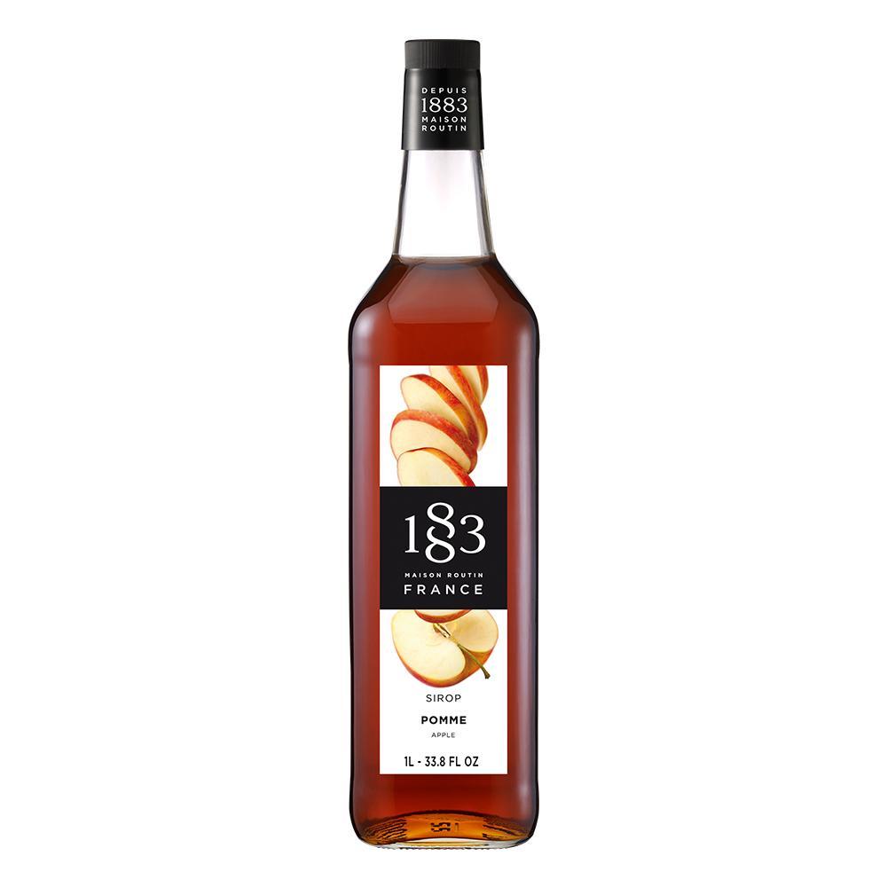Apple Syrup 1883 Maison Routin - 1 Liter Bottle-Syrups-1883 Maison Routin-Restaurant Supply Drop