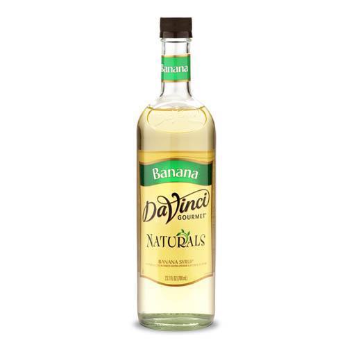 Banana Flavored All Natural DaVinci Syrup Bottle - 700mL-Syrups-DaVinci Gourmet-Restaurant Supply Drop