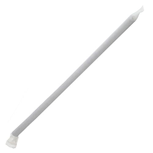 Black Plastic Straws - 7.75'' Jumbo Straws (5mm) Paper Wrapped- Black - 12,000 count-Straws & Stirrers-Karat-Restaurant Supply Drop
