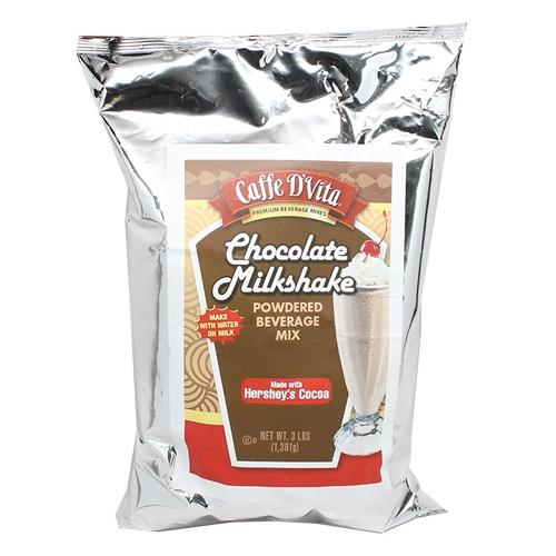 Caffe D'Vita Chocolate Milkshake (3 lbs)-Powdered Base-Caffe D'Vita-Restaurant Supply Drop