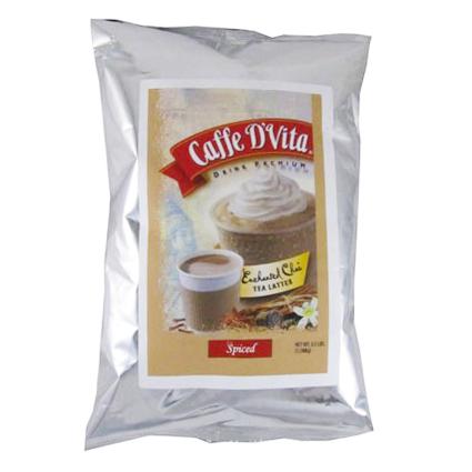 Caffe D'Vita Enchanted Chai Spiced Tea Latte (3.5 lbs)-Powdered Base-Caffe D'Vita-Restaurant Supply Drop