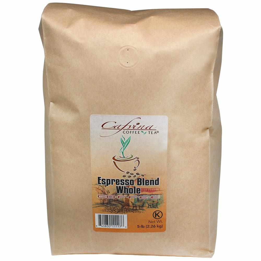 Cafvina Espresso Blend - Whole Bean (5 lbs)-Coffee Beans & Grounds-Cafvina-Restaurant Supply Drop