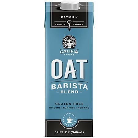 Califia Farms Oat Milk Barista Blend (32oz)-Liquid Base & Purees-Califia Farms-Restaurant Supply Drop