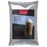 Cappuccine Cookies & Cream Frappe Mix (3 lbs)-Powdered Base-Cappuccine-Restaurant Supply Drop