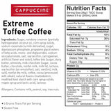 Cappuccine Extreme Toffee Coffee Frappe Mix (3 lbs)-Powdered Base-Cappuccine-Restaurant Supply Drop