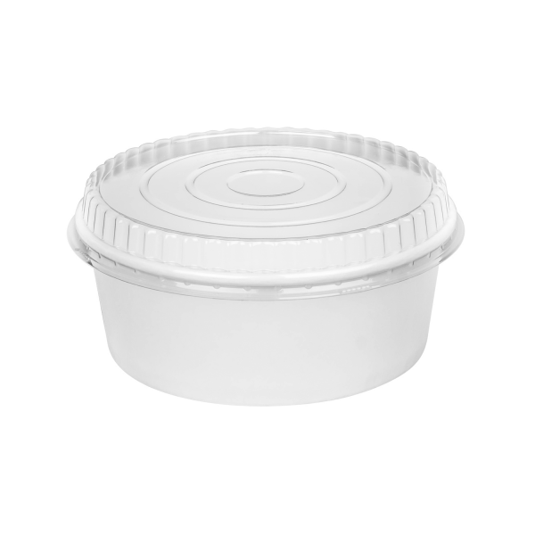 Chicken Bucket 32oz Short Paper Food Buckets - 360 count-To-Go Packaging-Karat-Restaurant Supply Drop