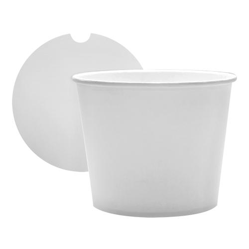 Chicken Bucket 85oz Paper Food Buckets with Lids (189mm) - 180 count-To-Go Packaging-Karat-Restaurant Supply Drop