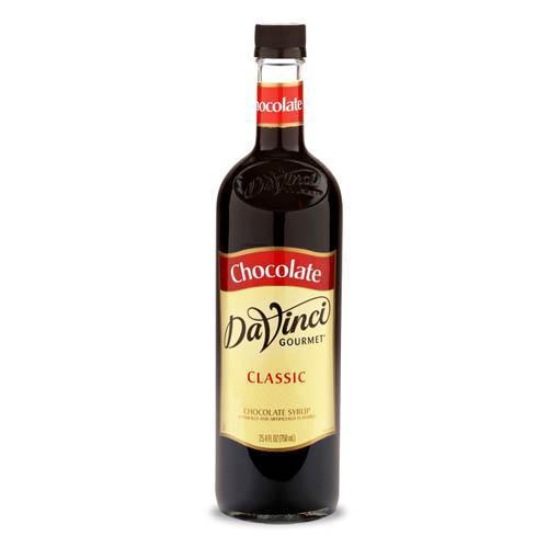 Chocolate DaVinci Gourmet Syrup Bottle - 750mL-Syrups-DaVinci Gourmet-Restaurant Supply Drop