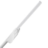 Clear Plastic Straws - 10.25'' Giant Straws (8mm) Wrapped in Paper - Clear - 1,200 count-Straws & Stirrers-Karat-Restaurant Supply Drop