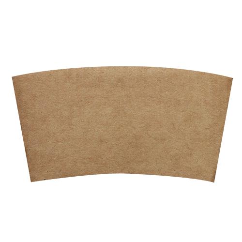 Coffee Sleeves - 8oz Traditional Cup Jackets - Kraft - 1,000 ct-Cup Accessories-Karat-Restaurant Supply Drop