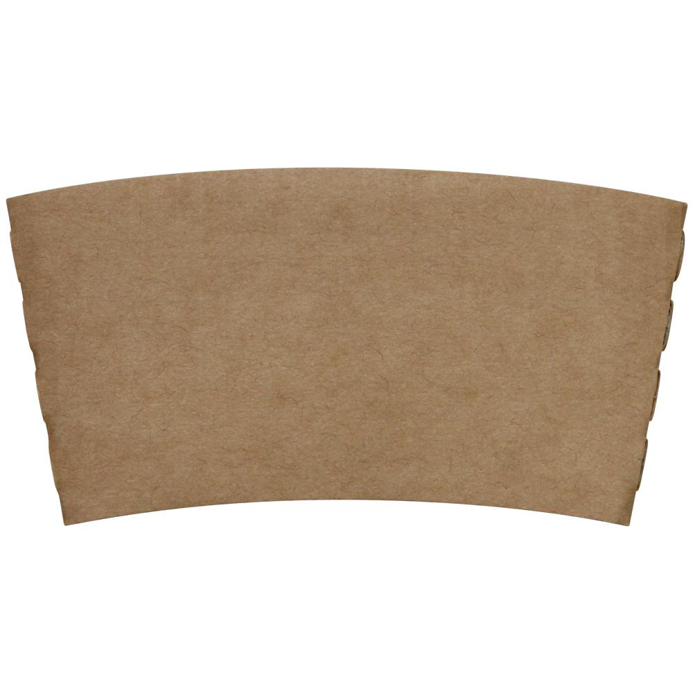 Coffee Sleeves - Traditional Cup Jackets - Kraft - 1,000 ct-Cup Accessories-Karat-Restaurant Supply Drop