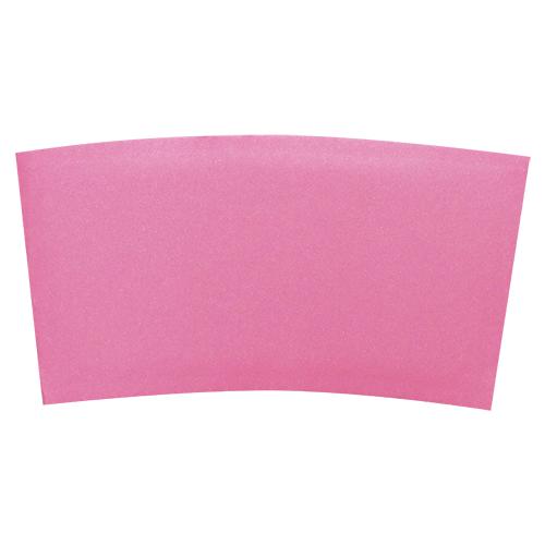 Coffee Sleeves - Traditional Cup Jackets - Pink - 1,000 ct-Cup Accessories-Karat-Restaurant Supply Drop
